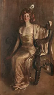 Alice Pike Gallery: Evalina Palmer Sicilianos, ca. 1911. Creator: Alice Pike Barney