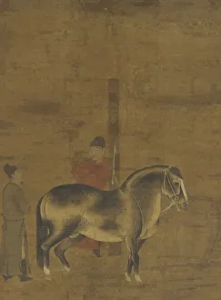 Evaluating a Horse, Ming dynasty, 1368-1644. Creator: Unknown