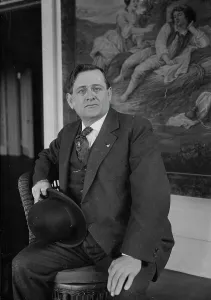 Pince Nez Prints: Evan Williams, 1917. Creator: Bain News Service