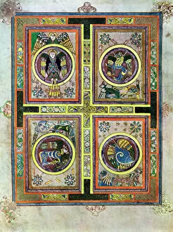 Wing Gallery: The Evangelical Symbols, 800 AD, (20th century)