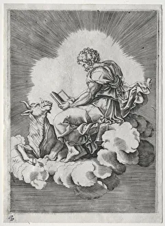 The Four Evangelists: St. Luke, c. 1518. Creator: Unknown