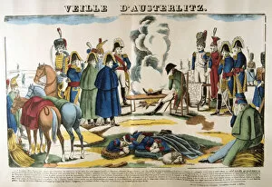 Battle Of Austerlitz Collection: The eve of Austerlitz, 1 December 1805, (19th century)