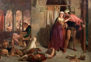 The Eve of St Agnes, 1848. Artist: William Holman Hunt