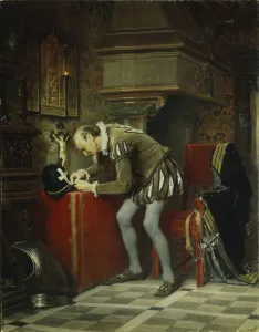On the Eve of St. Bartholomews Night, 1868. Artist: Gun (Hun), Karl Fyodorovich (1830-1877) On the Eve of St. Bartholomews Night, 1868. Artist: Gun (Hun), Karl Fyodorovich (1830-1877)
