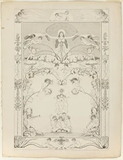 Arms Out Prints: Evening, 1803/05. Creator: Phillip Otto Runge