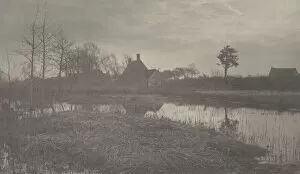 Images Dated 29th March 2021: Evening, 1886. Creators: Dr Peter Henry Emerson, Thomas Frederick Goodall