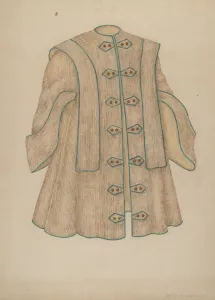 Evening Cloak, c. 1940. Creator: Mary Fitzgerald