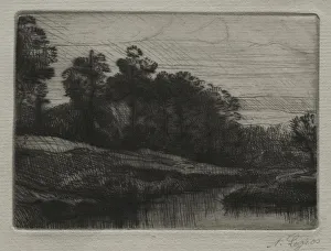 Evening. Creator: Alphonse Legros (French, 1837-1911)