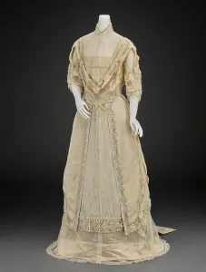 Beads Prints: Evening Dress, about 1910. Creator: Girolamo Giuseffi