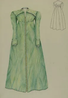 Price Ray Prints: Evening Dress, c. 1937. Creator: Ray Price