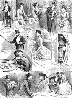 Dutchess Prints: Evening Fete at the International Fisheries Exhibition, 1883. Creator: Unknown