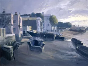 Evening - Greenwich. Artist: Jack Dennis Pountney