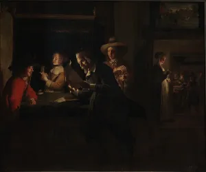Evening Interior, 1651. Creator: Wolfgang Heimbach