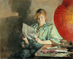 Backer Prints: Evening, Interior, 1890