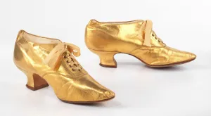 Heel Prints: Evening oxfords, American, ca. 1891. Creator: Alfred J. Cammeyer