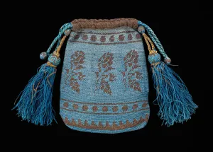 Evening pouch, American, second quarter 19th century. Creator: Unknown