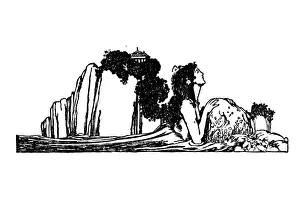 Heath Robinson Prints: Many An Evening She Rose To The Place, c1930. Artist: W Heath Robinson