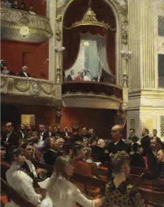 An Evening at the Royal Theatre, Copenhagen, 1887-1888