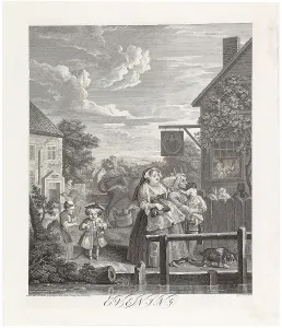 William 1697 1764 Prints: Evening, From the Series The Four Times of the Day