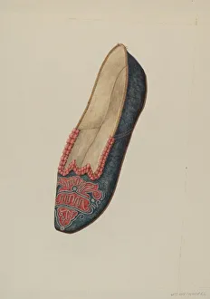 Evening Slipper, c. 1937. Creator: William Kieckhofel