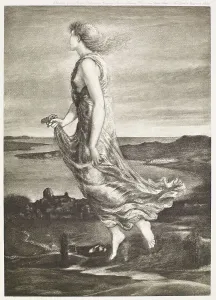 Floating Prints: The Evening Star, c1870s, (1900). Creator: Unknown