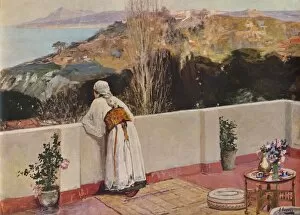 Balcony Collection: Evening At Tangier, 1935. Artist: Sir John Lavery