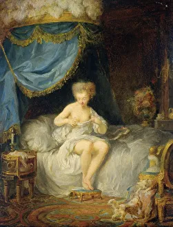 Evening Toilet, 1780-1820. Creator: Jean Frederic Schall