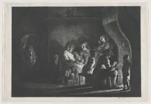 Evening in the Village, 1800. Creator: Jean-Jacques de Boissieu