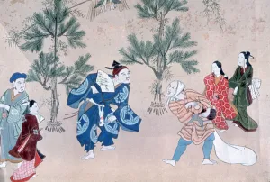 Events of the Year in the Floating World, 1695-1700. Artist: Furuyama Moroshige
