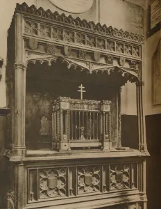 Ever-Burning Lamp of Maintenance of Toc H in Allhallows, Barking, c1935 Ever-Burning Lamp of Maintenance of Toc H in Allhallows, Barking, c1935