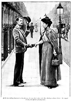 Handshake Prints: Eve's Ransom...he came face to face with Miss Madeley