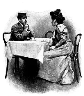 Straw Hat Prints: Eve's Ransom...'Something has been proposed to me, ' said Hilliard, 1895