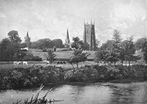 Grazing Prints: Evesham, c1896. Artist: Harvey Barton