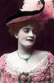 Evie Greene (1875-1917), English actress, 1906.Artist: Rotary Photo