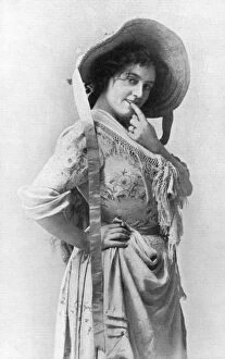 Evie Greene (1876-1917), English actess, 1902-1903.Artist: Reinhold Thiele