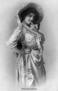 Nursery Rhyme Prints: Evie Greene (1876-1917), English actress, 1905. Artist: Reinhold Thiele