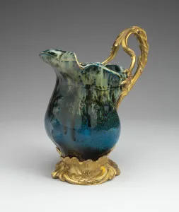 L And Xe9 Prints: Ewer, France, 1898. Creators: Leonard-Agathon van Wydeveld, Louchet Freres