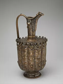 Repousse Gallery: Ewer, Iran or Afghanistan, ca. 1180-1210. Creator: Unknown