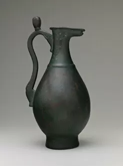 Cast Gallery: Ewer with Protruding Lip, Iran, 8th century. Creator: Unknown