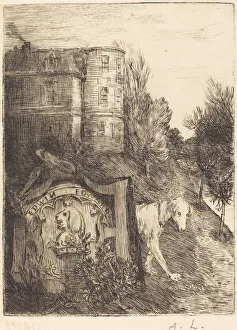 Edwin Edwards Gallery: Ex-Libris Edwin Edwards. Creator: Alphonse Legros