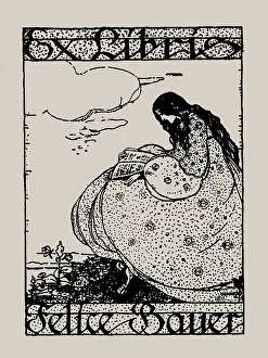 Bauer Prints: Ex Libris Felice Bauer, Early 1910s. Creator: Anonymous