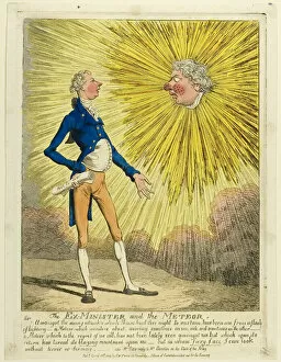Williams C Collection: The Ex-Minister and the Meteor, published April 13, 1804. Creator: Charles Williams
