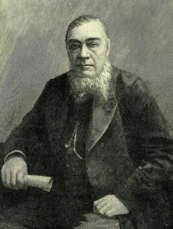Boers Prints: Ex-President Kruger, c1900. Creator: Unknown