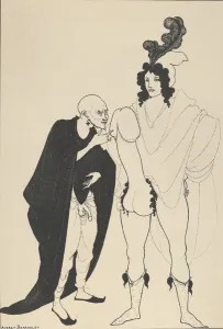Penis Prints: The Examination of the Herald, for The Lysistrata of Aristophanes, ca. 1926