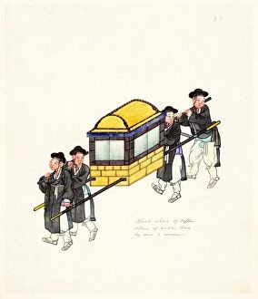 Example of an Enclosed Palanquin, c.1890