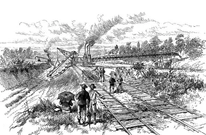 Excavating the Panama Canal, 1888