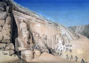 Evacuation Prints: Excavation of the Great Temple of Ramesses II