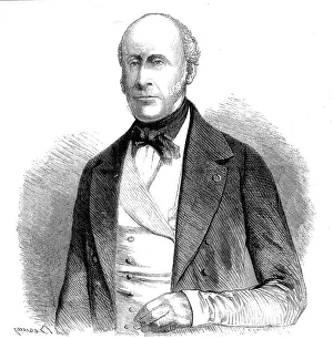 His Excellency Count Flahaut de la Billarderie, Ambassador from the Emperor of the French... 1860. Creator: Unknown