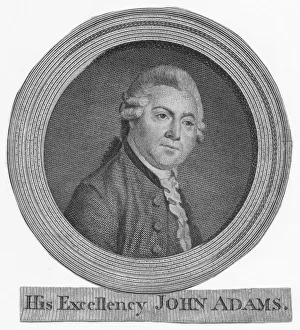 His Excellency John Adams, c1783. Creator: Unknown His Excellency John Adams, c1783. Creator: Unknown