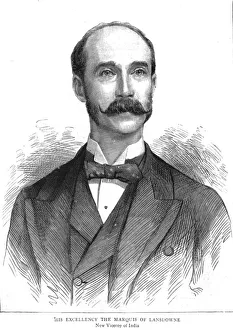 Viceroy Collection: His Excellency the Maquis of Lansdowne; New Viceroy of India, 1888. Creator: Unknown